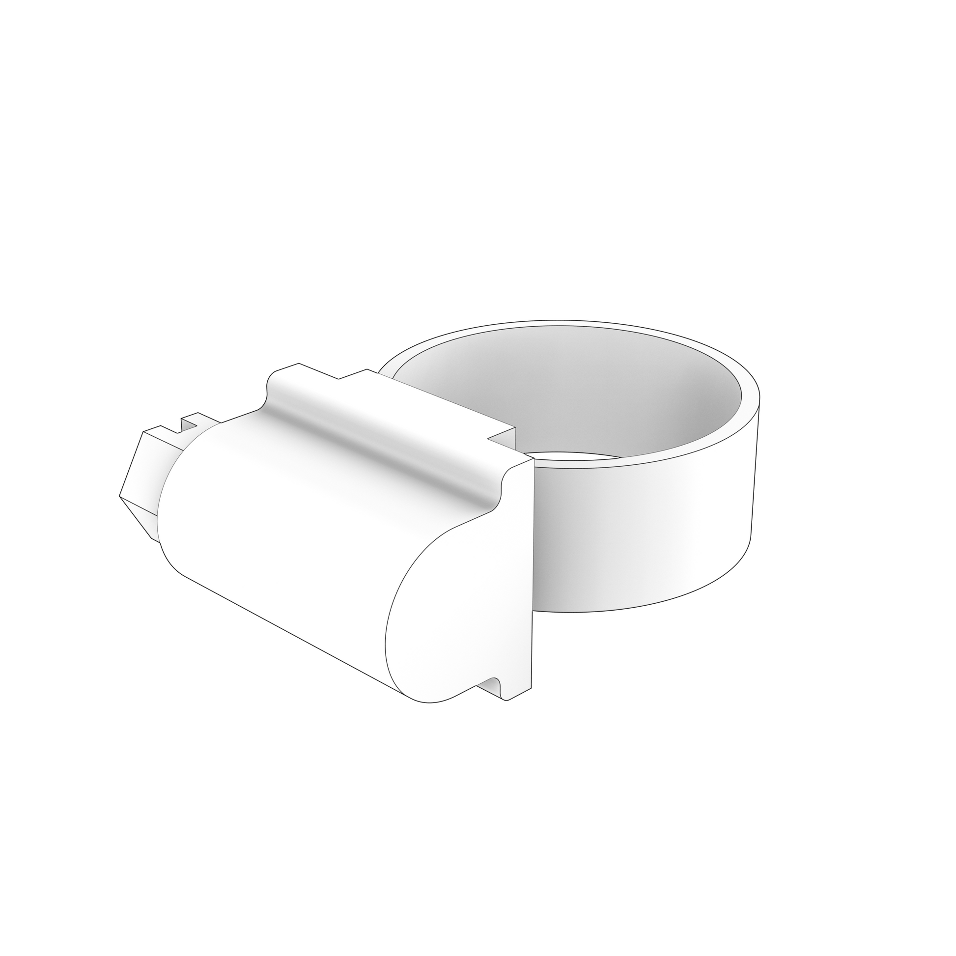 961664 Hose Clamp | Genuine Volvo Penta Part