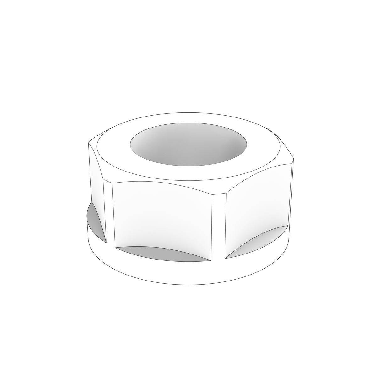 21569385 Flange Nut | Genuine Volvo Penta Part