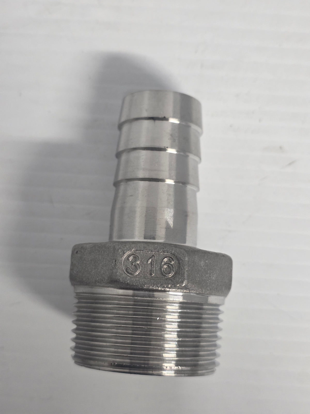 31SSP03-1620 P3 S/S 1" X 1.1/4" Male Tail | Marine Pump & Fitting