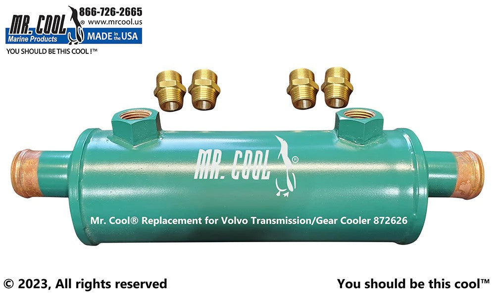 872626 / 21152060 Aftermarket Volvo Penta Transmission Cooler | Sawley's Select Marine Parts