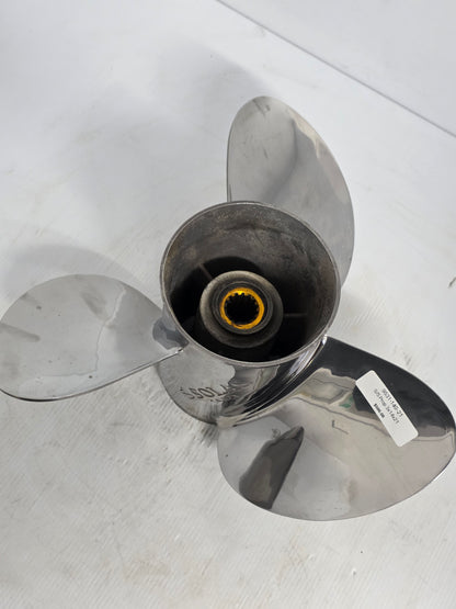 9531-140-21 Solas Rubex NS3 14 x 21 RH Stainless Steel Propeller – Modular Hub | Genuine Used Part
