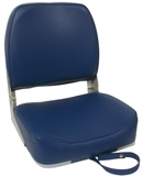 638522 Axis "Steerage" Folding Boat Seat Blue | Boat Seating