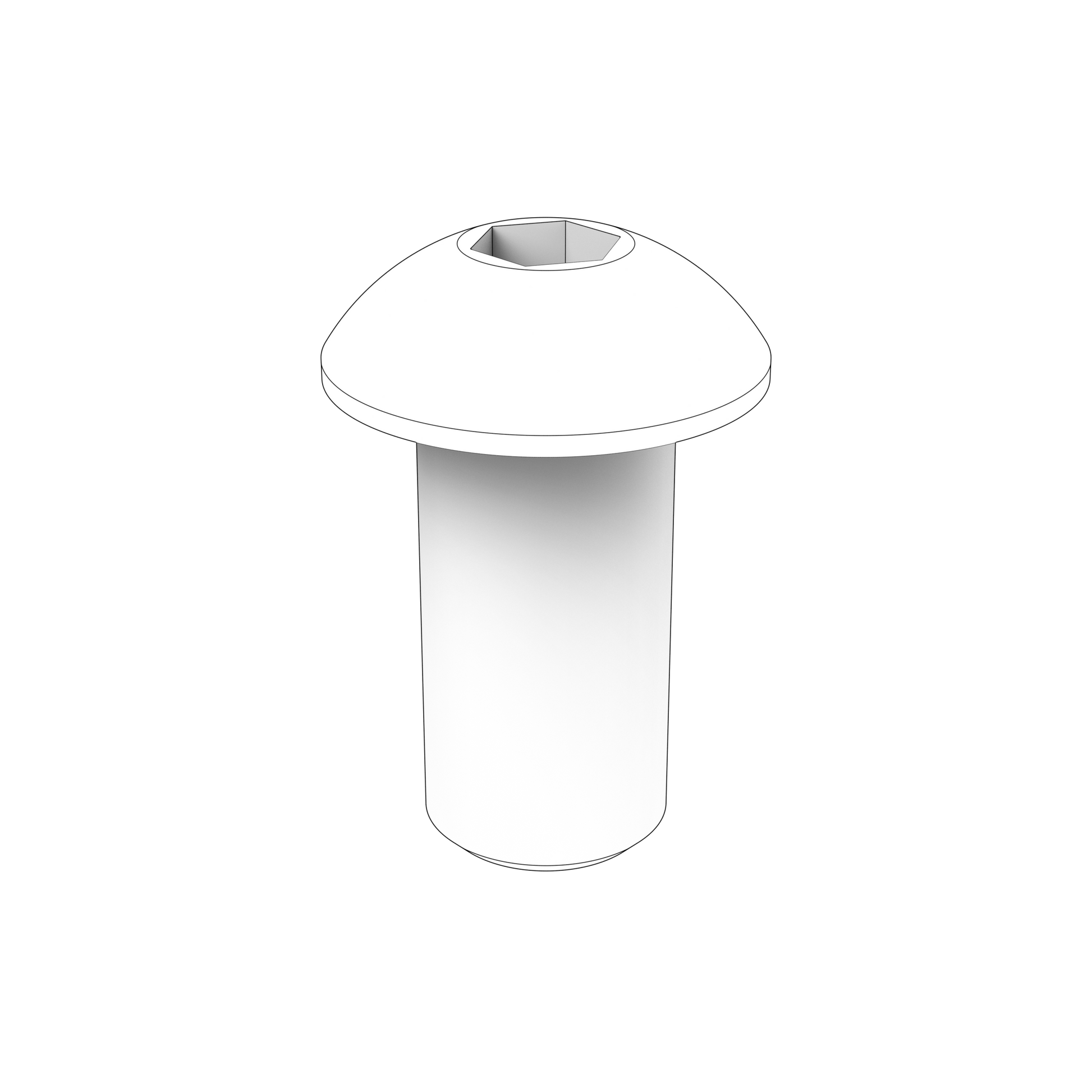 3857448 Cross Recessed Screw | Genuine Volvo Penta Part - photo 2 of 2
