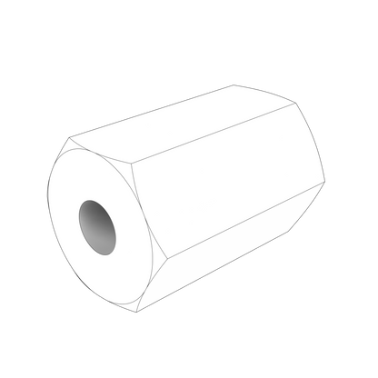 855314 Spacer Nut | Genuine Volvo Penta Part - photo 2 of 2