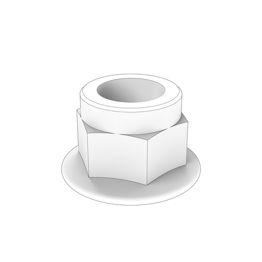 990960 Flange Lock Nut | Genuine Volvo Penta Part