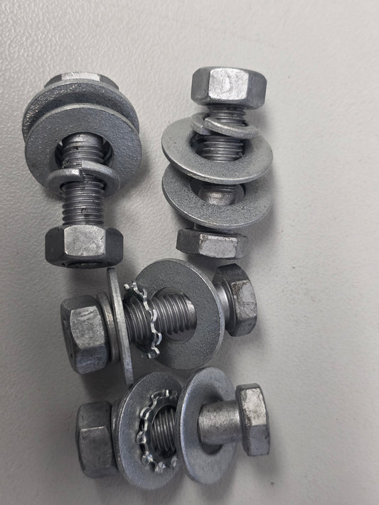 2409 Dunbier Plastic Guard Nut and Bolt Pack (suits 1 Guard) | Marine Trailer Part