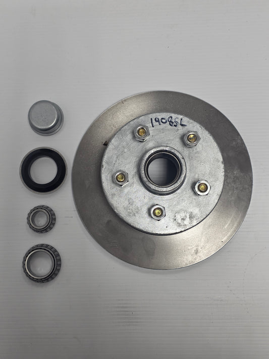 A1310SLG Mackay 1908SL Dunbier Galvanised Disc Hub 13" HT with Slimline Bearings | Marine Trailer Part