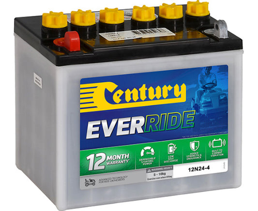 160101 Century 12N24-4 LAWN & GARDEN - EVERRIDE Battery
