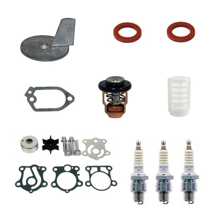 Aftermarket Yamaha 30HP 2-Stroke Major Service Kit 2000-16 (3-Cylinder) | Sawley's Select Marine Parts