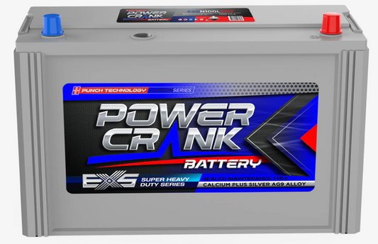EXSN100L SMF Power Crank 950 CCA Battery | Truck EXS Series
