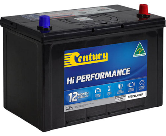 123103 Century N70ZZLH MF Hi PERFORMANCE Battery
