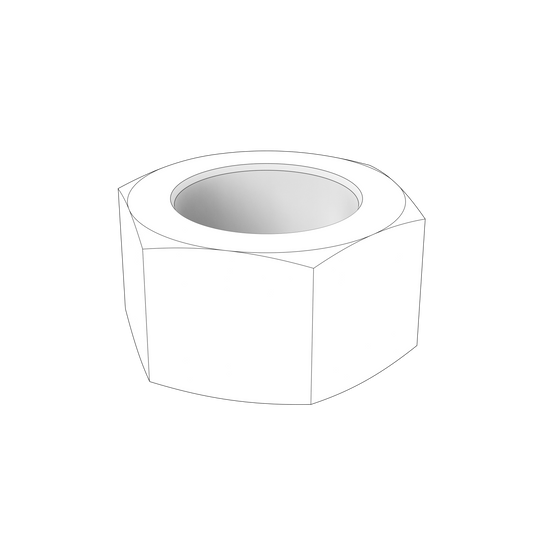 60112771 Hexagon Nut | Genuine Volvo Penta Part - photo 2 of 2