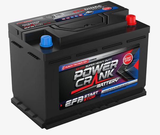EFBDIN66 Power Crank 775 CCA Battery | EFB Stop/Start Series