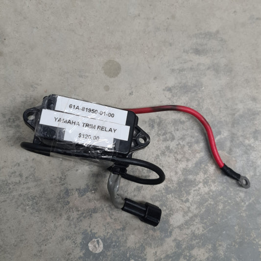 61A-81950-01-00 Yamaha Trim Relay | Genuine Used Part