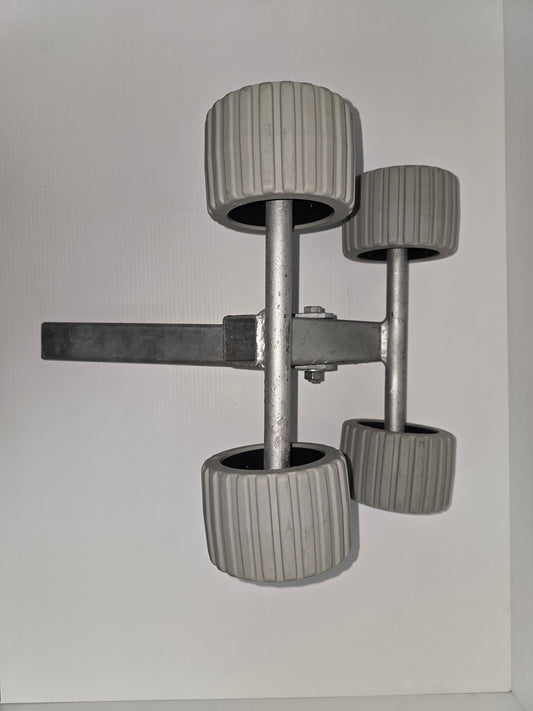 R2273GK Mackay 3110 Dunbier Quad Wobble Roller Bracket (2-Way Swivel) Kit | Marine Trailer Part