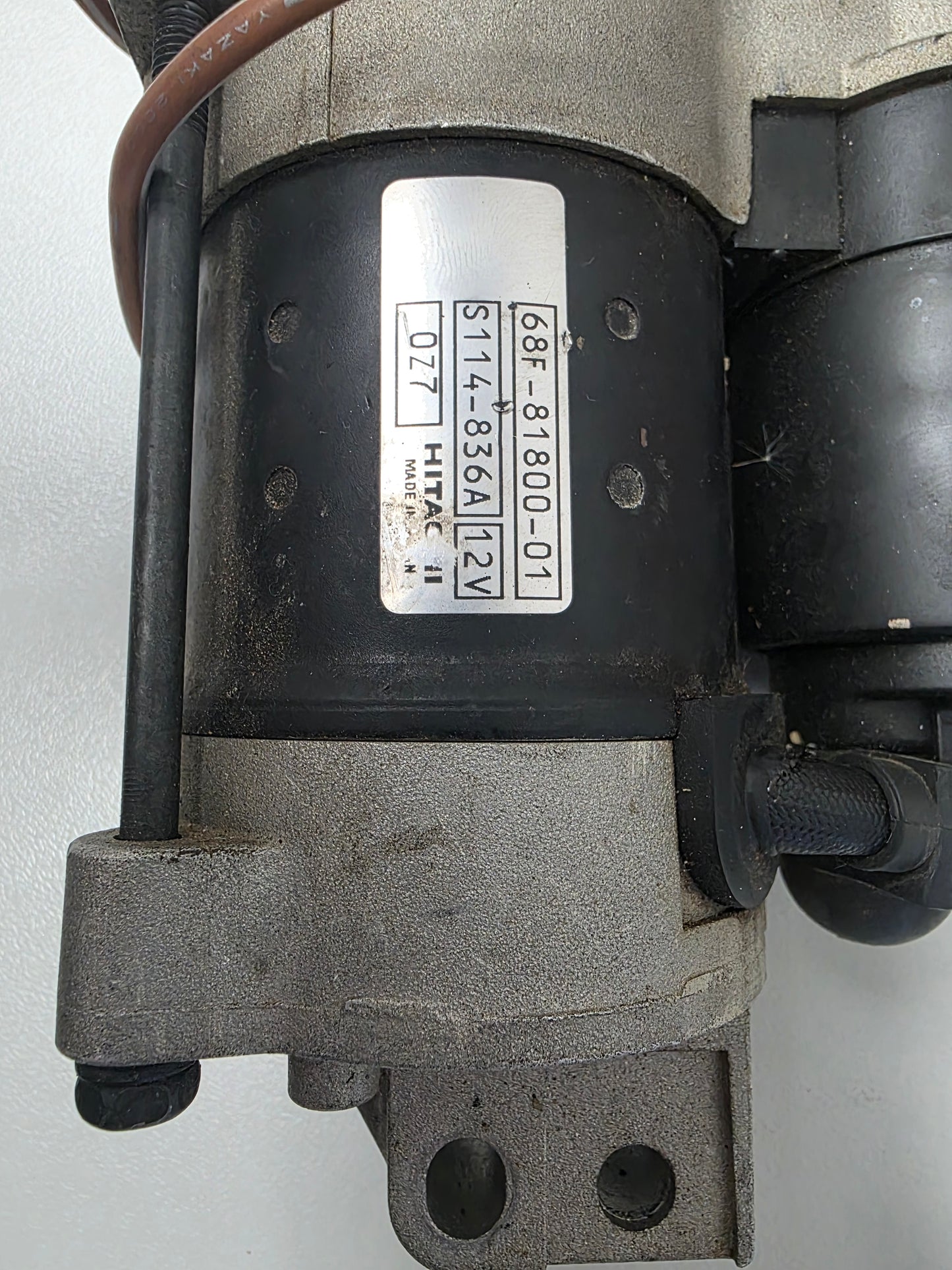 68F-81800-04-00 Yamaha Starter Motor HPDI | Genuine Used Part