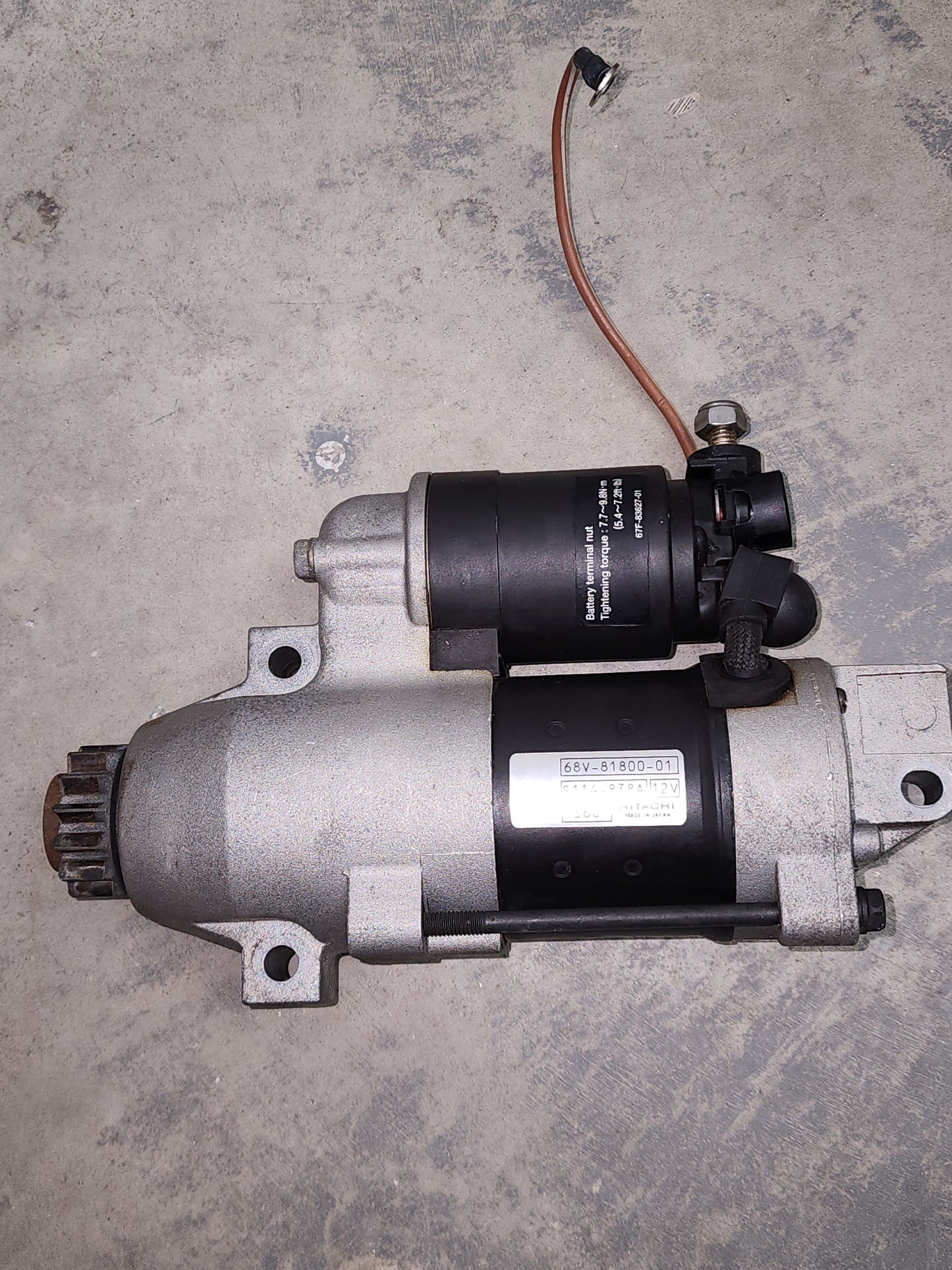881368T2 Mercury Starter Motor | Genuine Used Part