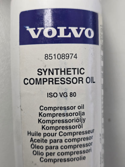 85108974 Synthetic Compressor Oil 250ml Lubricating Oil | Genuine Volvo Penta Part - photo 2 of 3