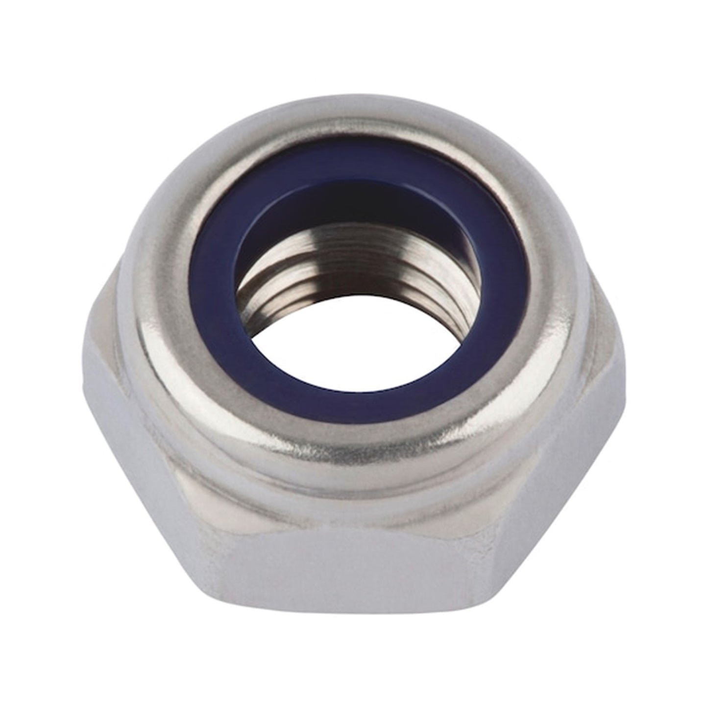 039710 Stainless Self Locking Nut M10 | Marine Stainless Fastener