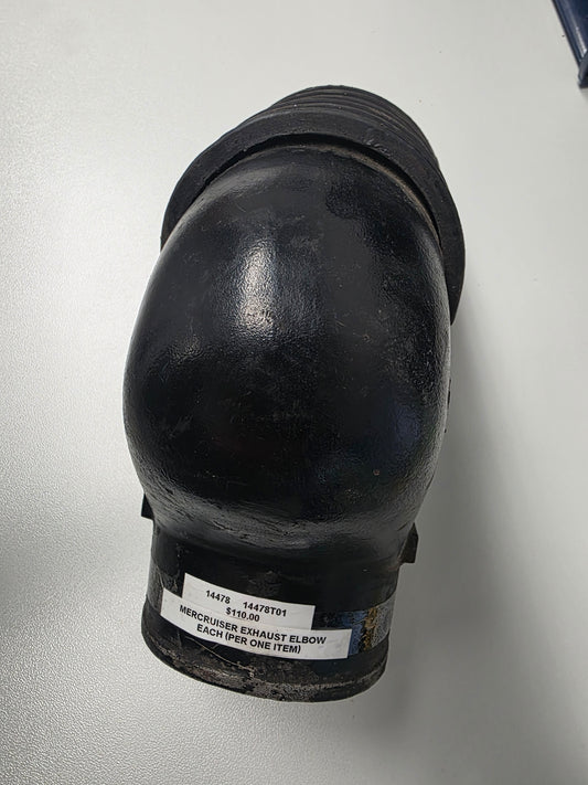 14478 14478T01 Mercruiser Exhaust Elbow Each (Per One Item) | Genuine Used Part