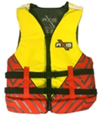 602303 Axis Nylon PFD Level 50 Large Adult 70kg+ | Marine Safety Gear