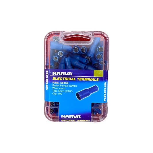 56152 Female Bullet Terminal Blue (100pk)