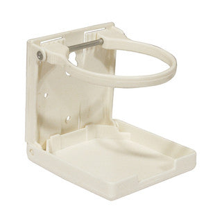 510503 Drink Holder White Adjustable | Marine Deck Hardware