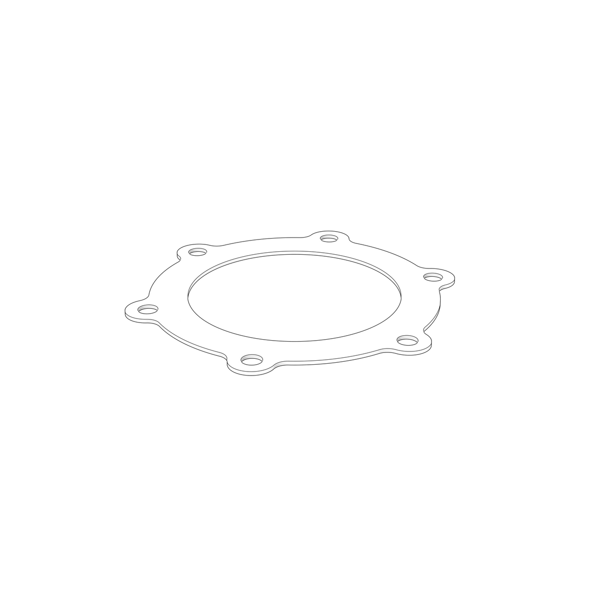 3883338 Gasket | Genuine Volvo Penta Part - photo 2 of 2