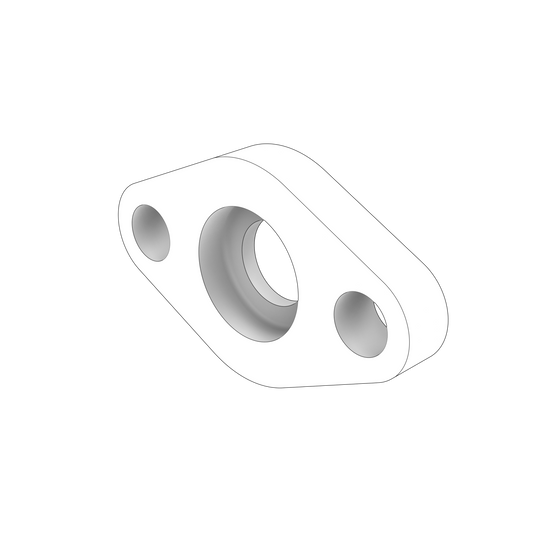 3825050 Flange | Genuine Volvo Penta Part