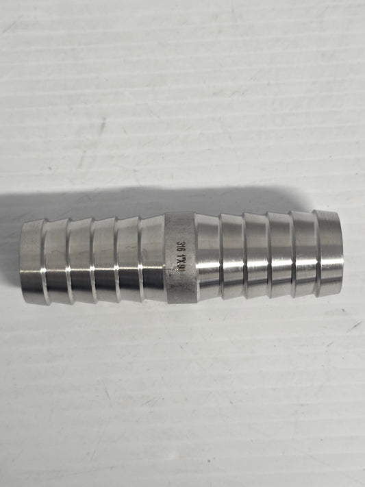 31SSP07-16 P7SS 1" 316 S/S Hose Joiner