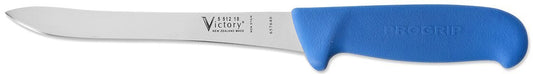 551218200BC Victory Knife 1.5mm x 18cm Stainless Steel Superflex Thin Filleting Knife (Blue Progrip Handle) | Fishing & Outdoor Knife