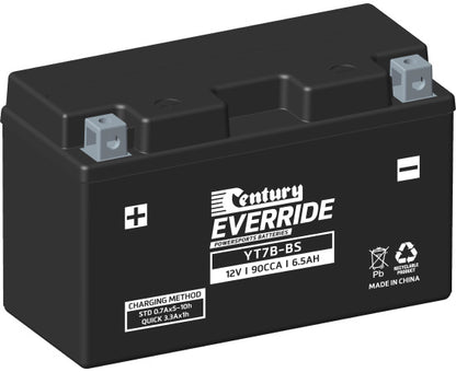 151131 Century EverRide YT7B-BS MAINTENANCE FREE AGM Battery