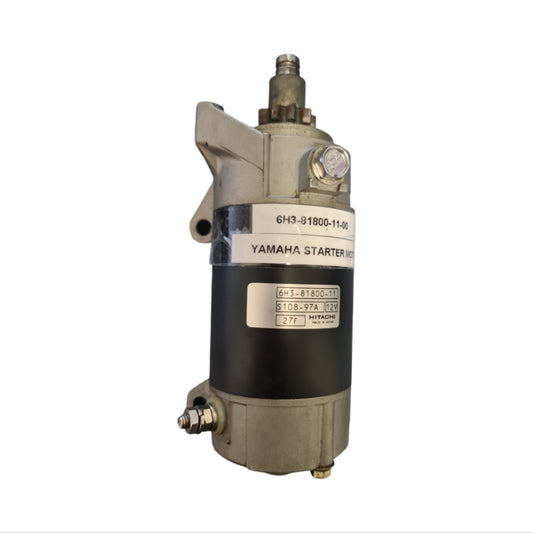 6H3-81800-11-00 Yamaha Starter Motor | Genuine Used Part