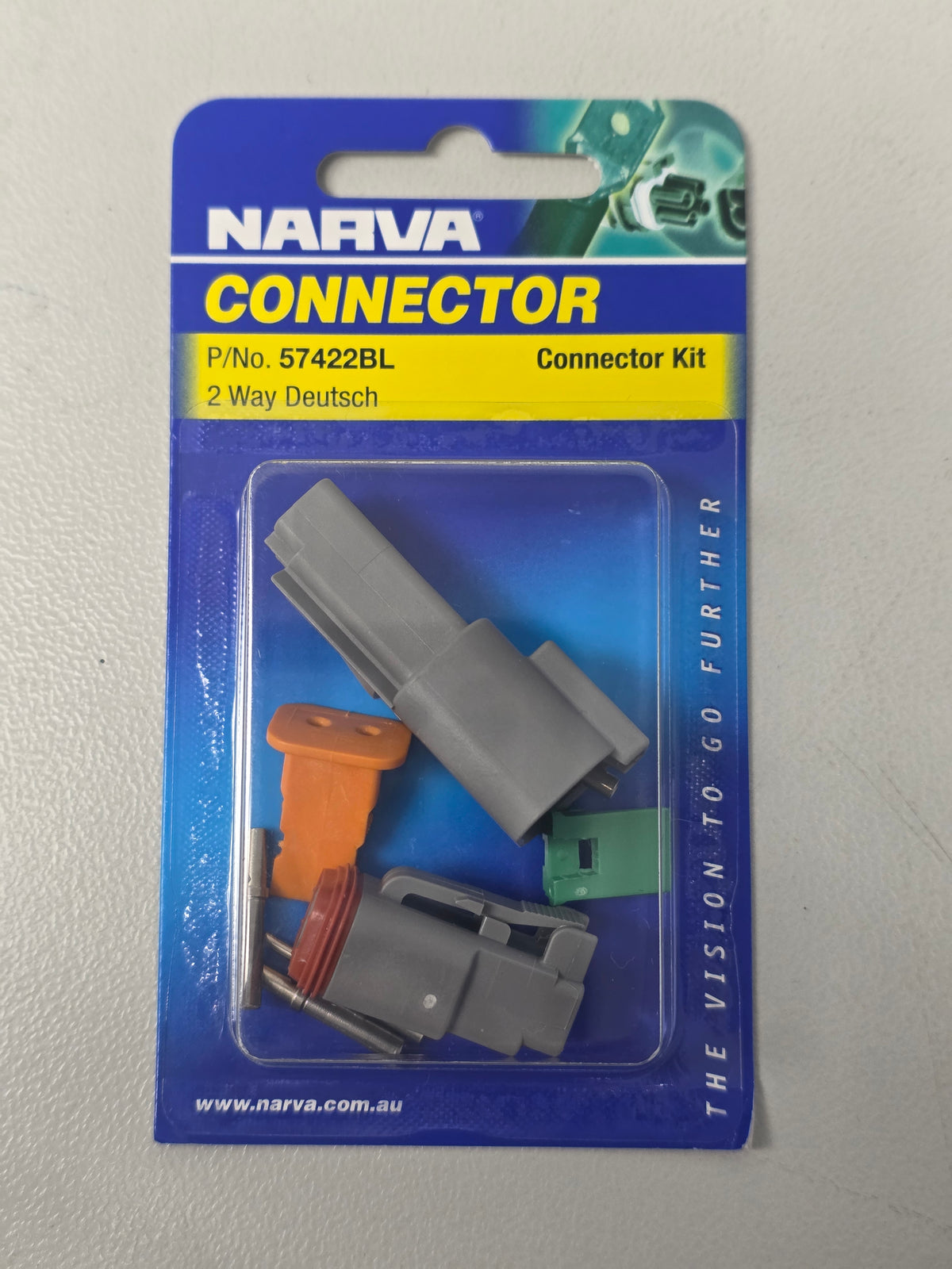 57422BL Narva 2 Way Deutsch Con. Kit B L | Genuine Narva Electrical