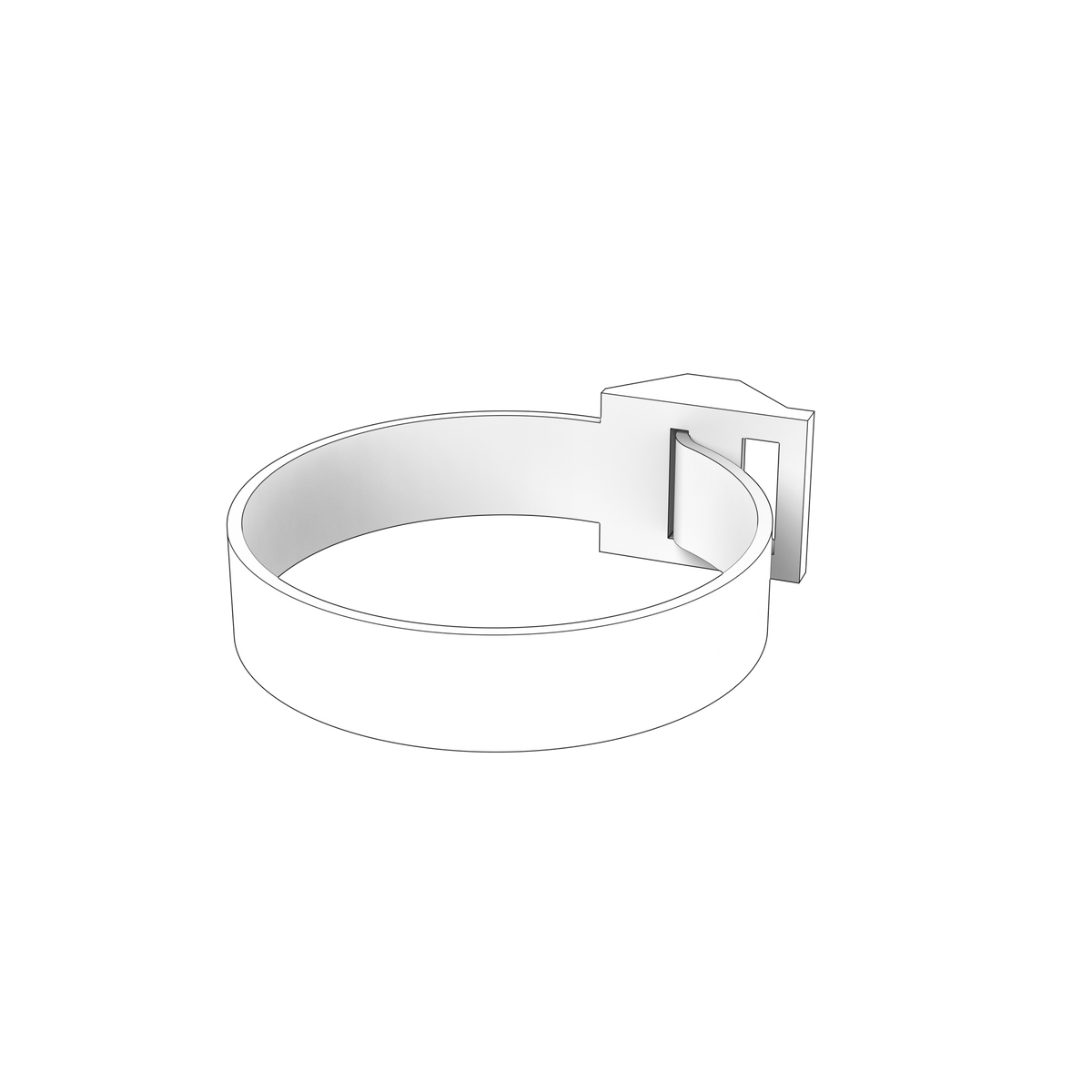1075407 Cable Tie | Genuine Volvo Penta Part - photo 2 of 2