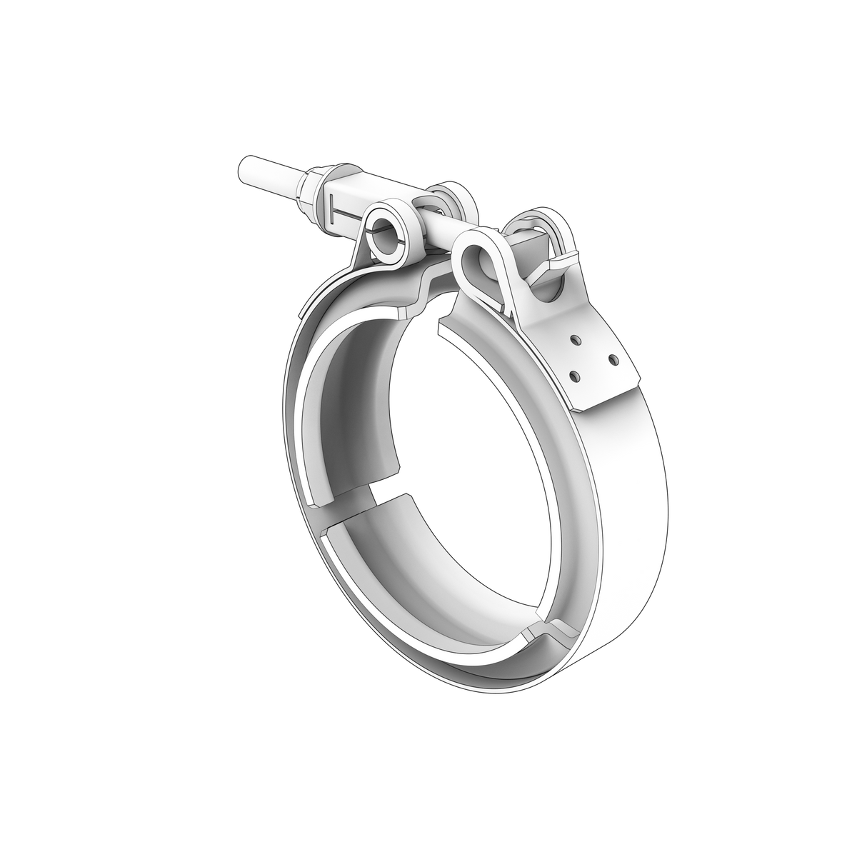 20755169 V-Clamp | Genuine Volvo Penta Part - photo 2 of 2