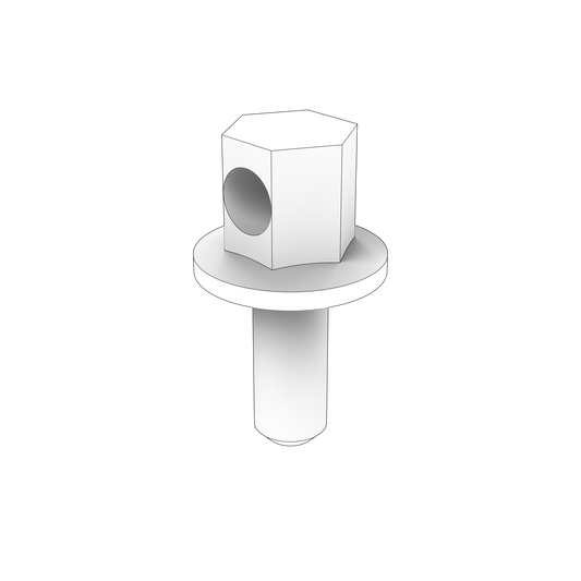 861666 Flange Screw | Genuine Volvo Penta Part - photo 2 of 2