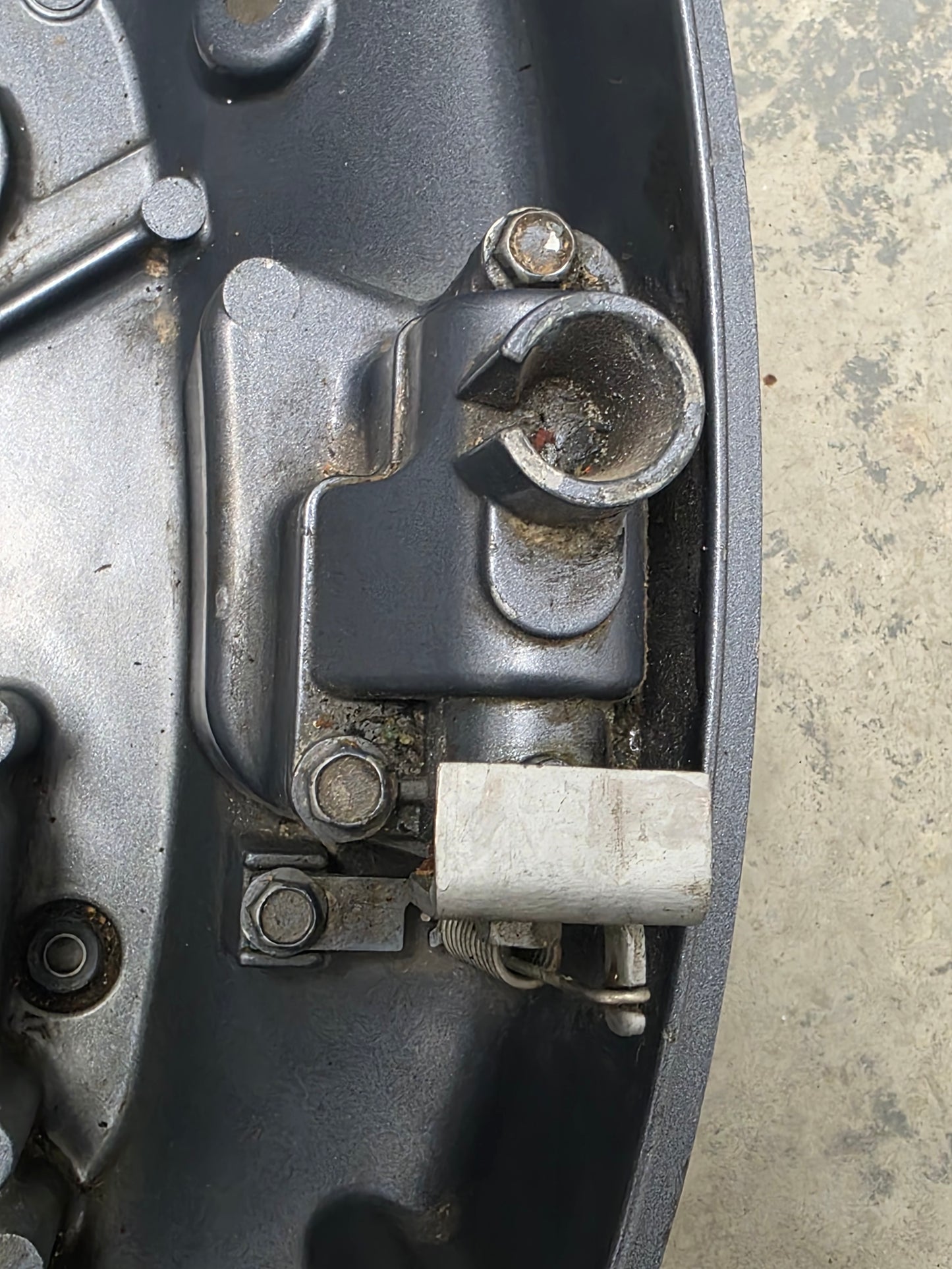 68F-42710-10-8D Yamaha Bottom Cowling | Genuine Used Part