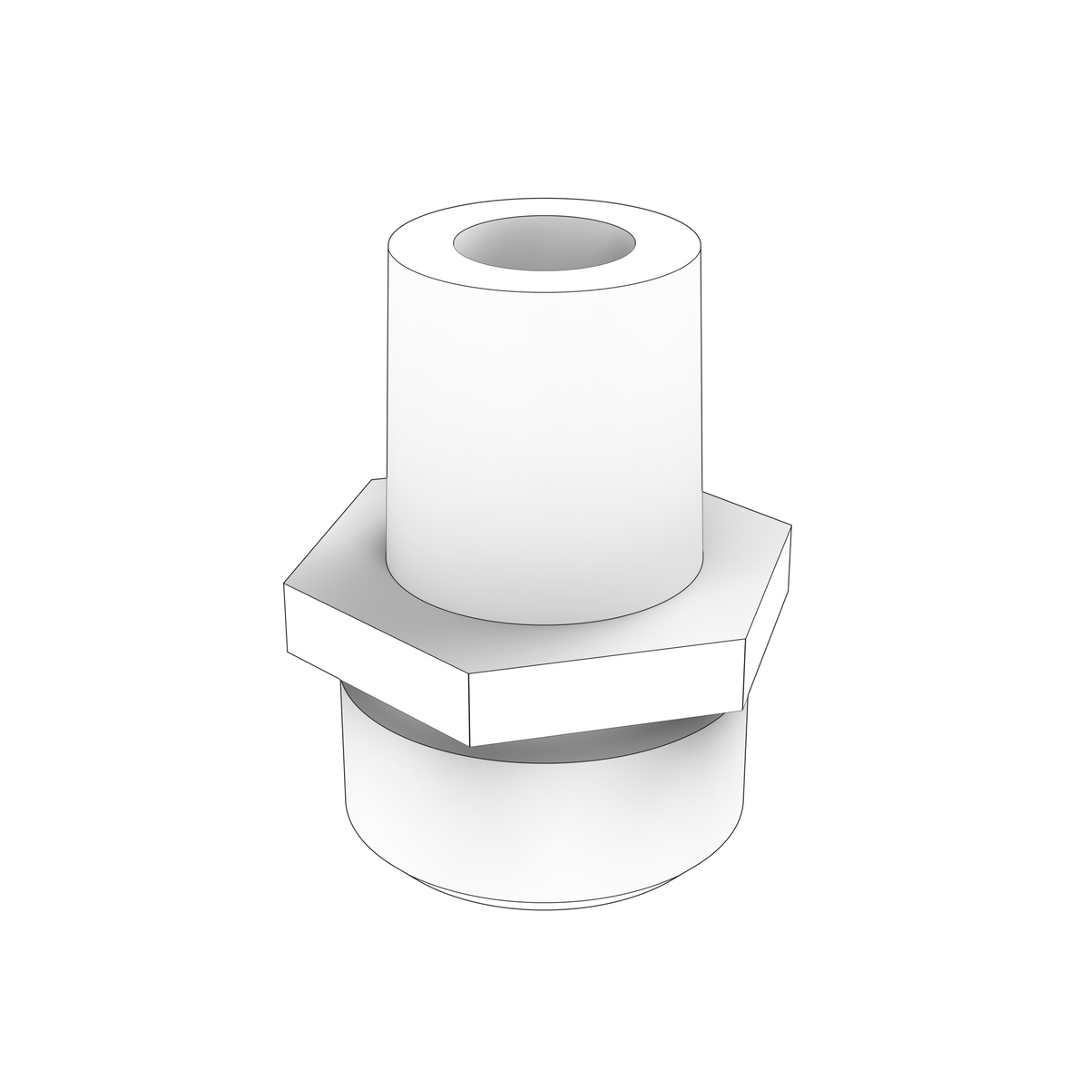 984668 Nipple | Genuine Volvo Penta Part