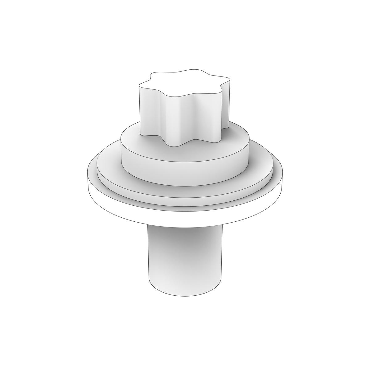 60115333 Six Point Screw | Genuine Volvo Penta Part - photo 2 of 2