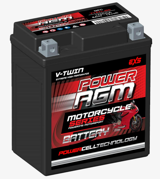 NPC-YTX7L-BS Power Crank 170 CCA 6 AH Battery | Power AGM YTX Series
