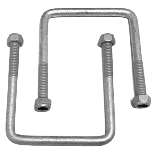 761454P U Bolt 100W X 125H Square 12mm (2 Pack) | Marine Trailer Part