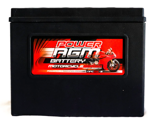 NPCMX6 Power Crank 460 CCA 20 AH Battery | Power AGM MX Series