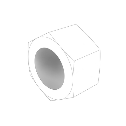 984050 Hexagon Nut | Genuine Volvo Penta Part - photo 2 of 2