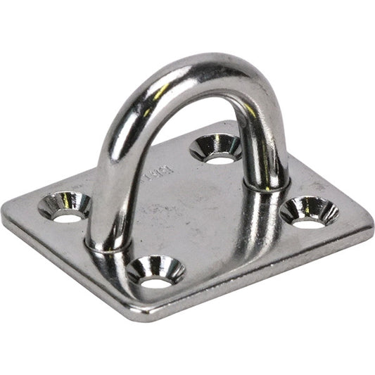 SS321-06 6mm Eye Plate S/S