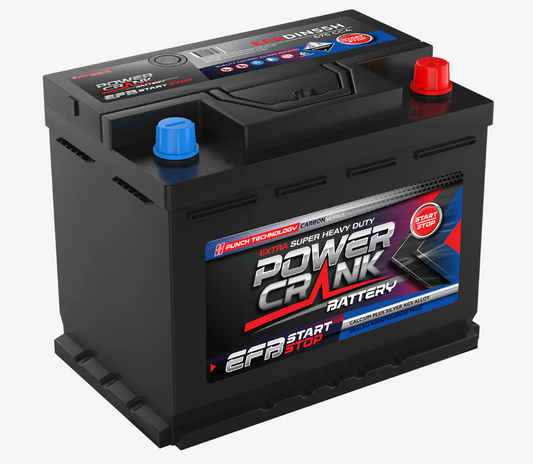 EFBDIN55H Power Crank 675 CCA Battery | EFB Stop/Start Series