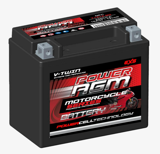 NPC-YTX12-BS Power Crank 260 CCA 10 AH Battery | Power AGM YTX Series