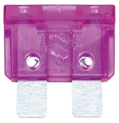 0731003 Flat blade fuse ATO-Violet 3A 5PK | Genuine Wurth Product