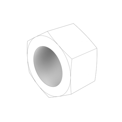 984050 Hexagon Nut | Genuine Volvo Penta Part