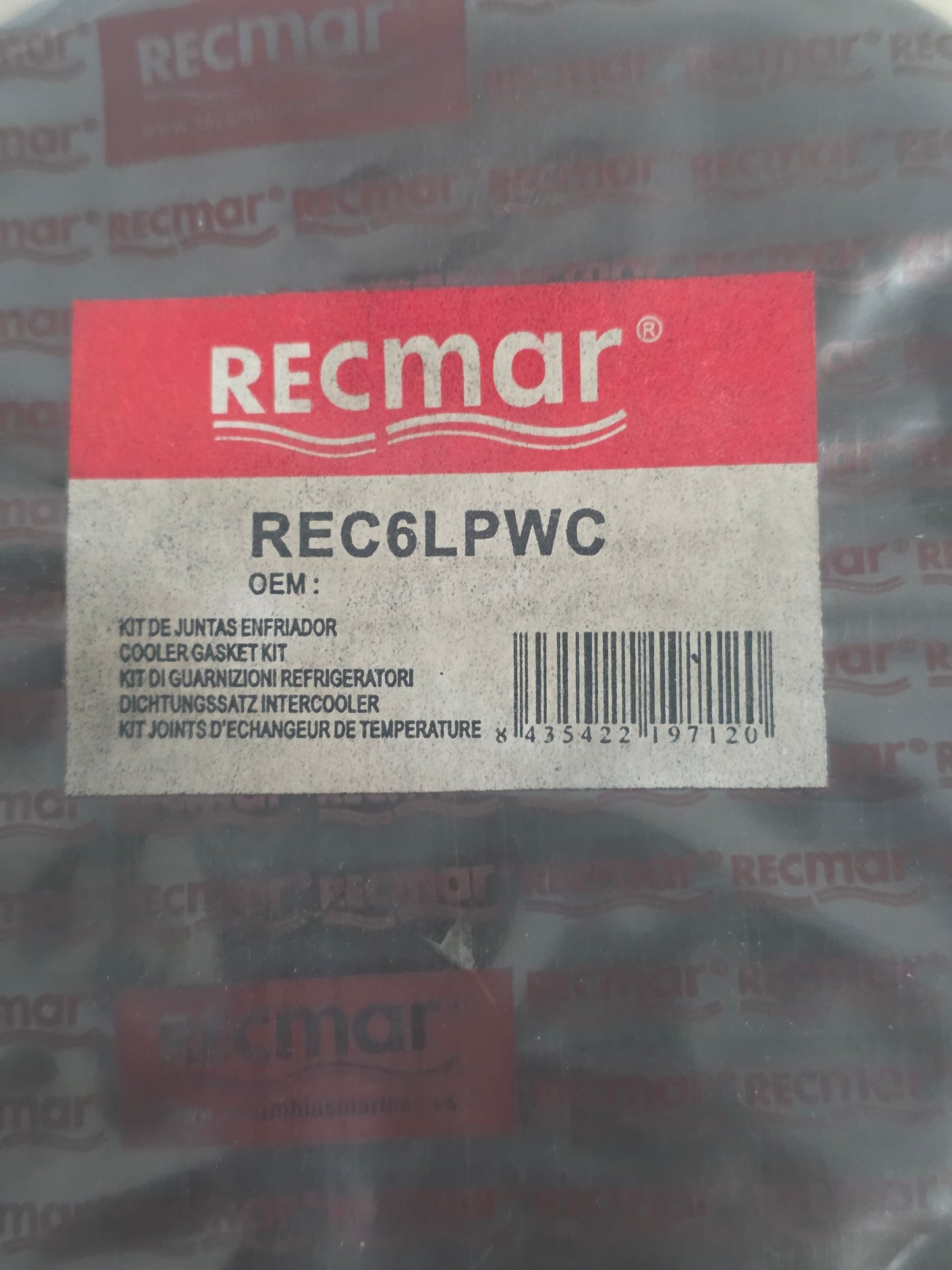 6LPWC Aftermarket Yanmar 6LP Heat Exchanger End Gasket Kit 119773-44080, 119773-44071 | Sawley's Select Marine Parts